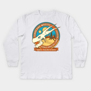 Krayt Dragon Game Reserve Kids Long Sleeve T-Shirt